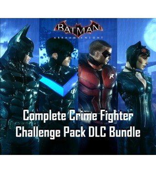 Batman Arkham Knight - Complete Crime Fighter Challenge Pack DLC Bundle Steam Key GLOBAL